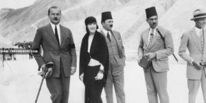 Prince friedrich leopold of prussia at the opening of the tomb - Tutankhamun tomb discovery - Trips in Egypt