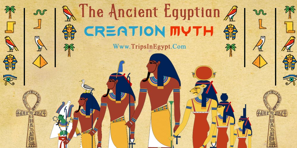 Ancient Egyptian Creation Myth Egyptian Creation Story Egyptian 